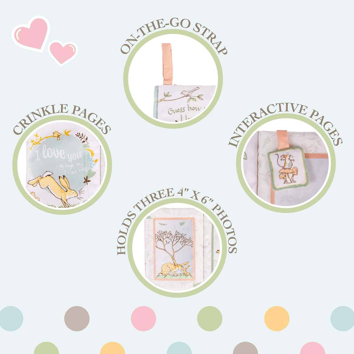 Kids Preferred Guess How Much I Love You Soft Photo Memory Album