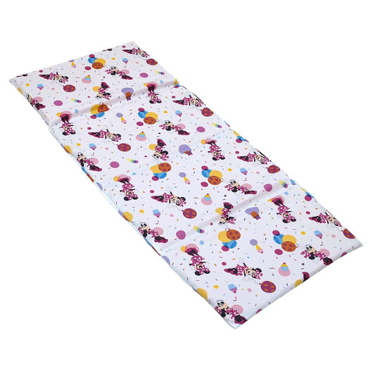 NoJo Disney Minnie Mouse Let's Party Preschool Nap Pad Sheet, Machine Washable