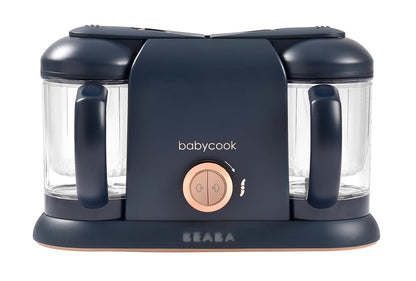 Béaba BEABA Babycook Duo 4 in 1 Baby Food Maker, Puree Steamer and Blender for Purees, Grinder with Auto Steam Cooking