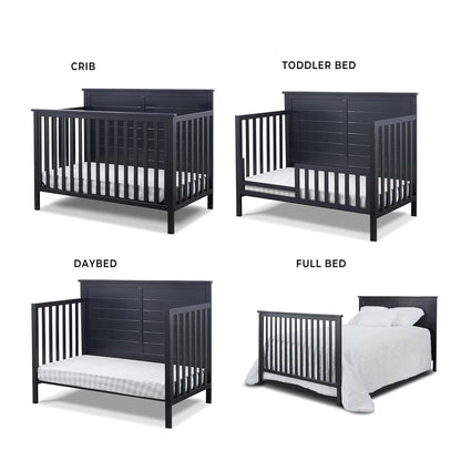 Sorelle Ashley 4-in-1 Convertible Crib (photo 3)
