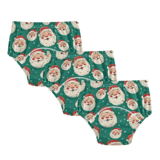 BabyOneStop Toddler Potty Training Underwear Santa Claus Face Cotton 2T-5T