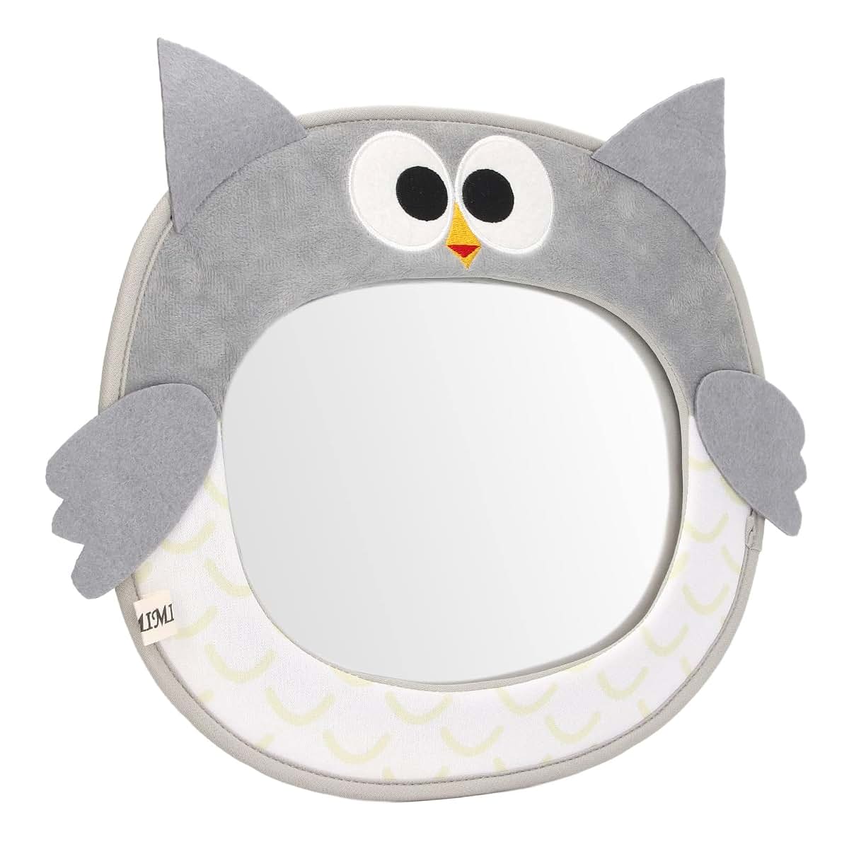 BabyOneStop Baby Car Mirror Owl Cartoon Convex Acrylic