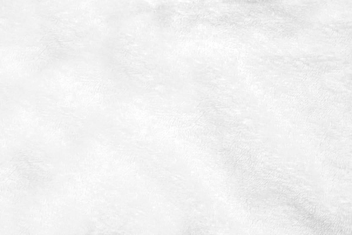 iscream Little Scoops Infant Contoured Burp Cloth - Faux Fur & Cotton Terry, Ecru