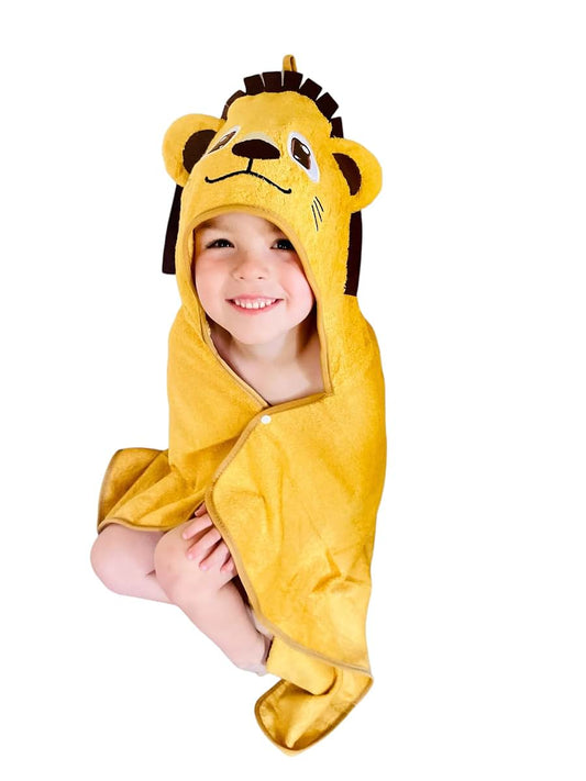 L.W. Clothing Company Baby & Toddler Lion Hooded Bath Towel