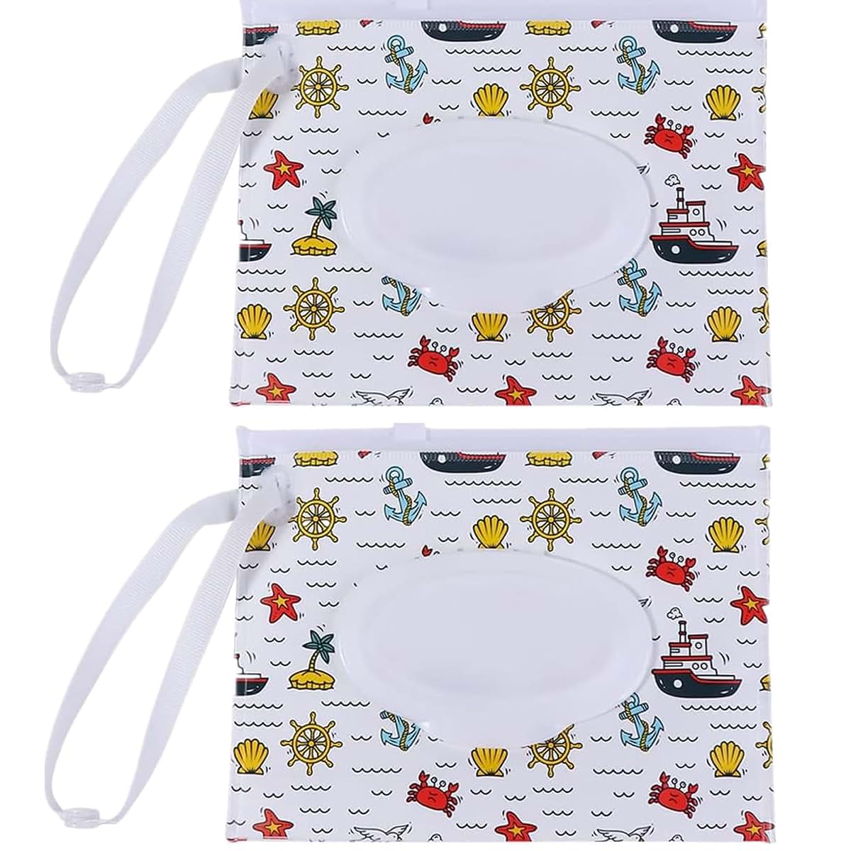 BabyOneStop Travel Wipes Case - Reusable Wet Wipe Dispenser