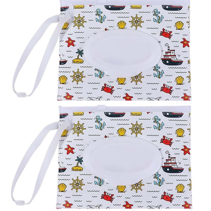 BabyOneStop Travel Wipes Case - Reusable Wet Wipe Dispenser