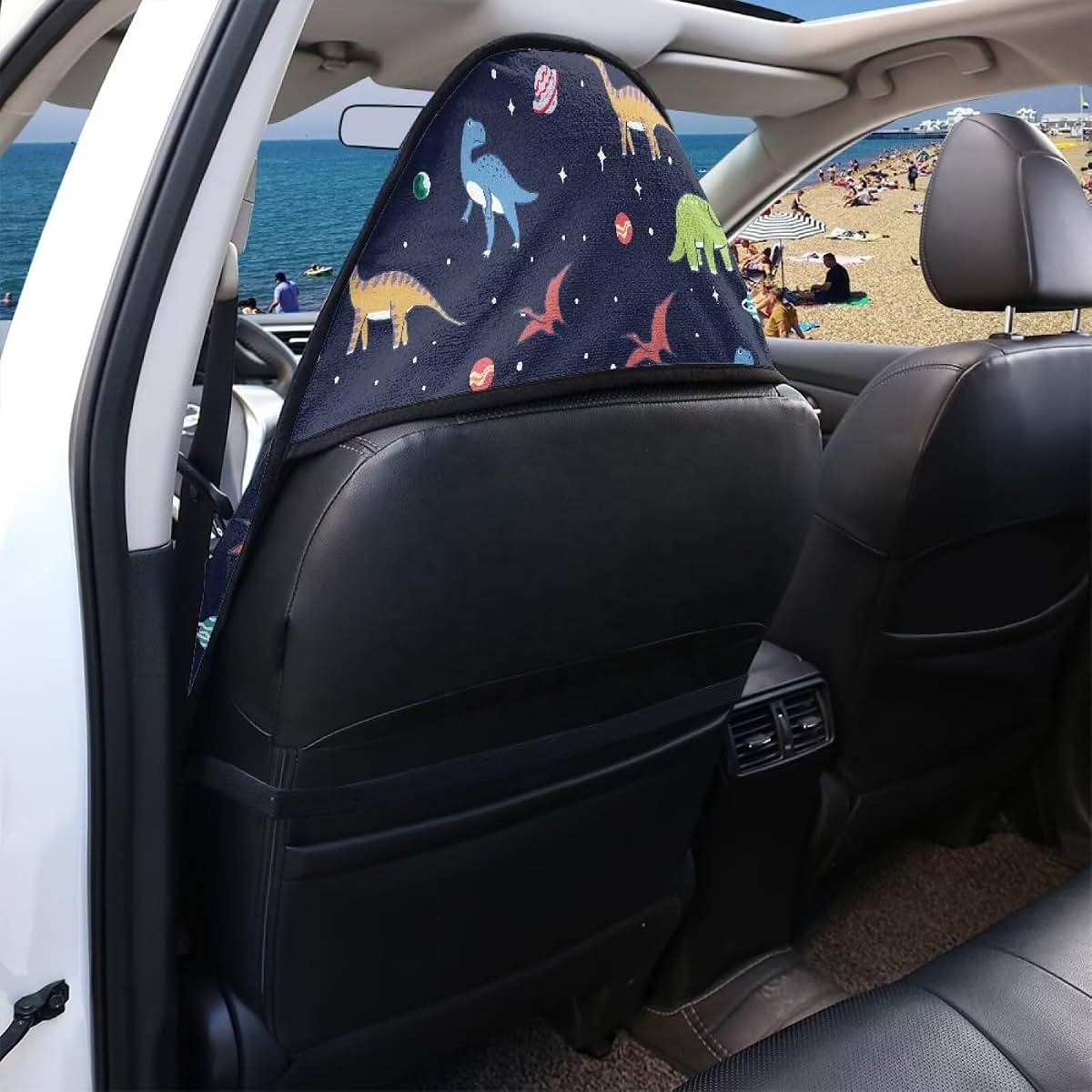 Whosucclay Sweat Towel Car Seat Cover Waterproof Non-Slip Universal