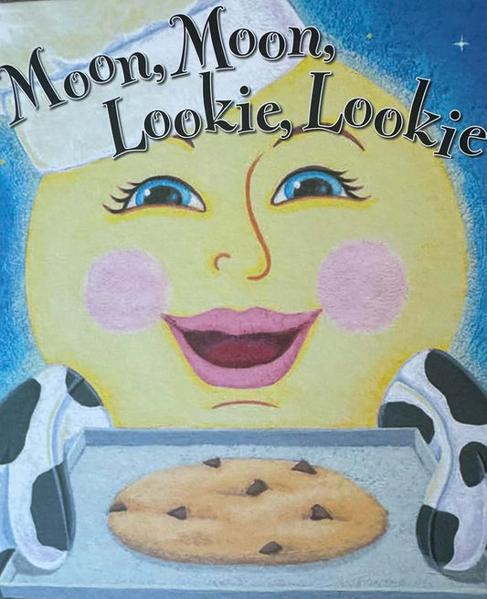 Over The Moon Traditions Moon, Moon, Lookie, Lookie Children's Book And Plate Set