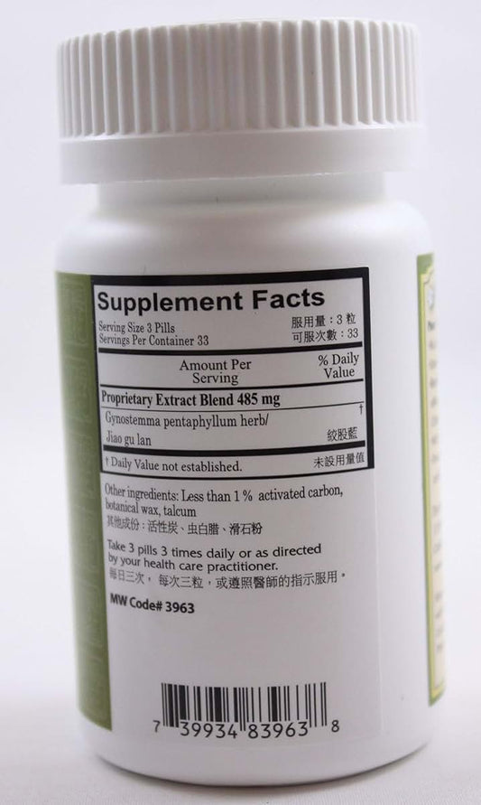 Jiao Gu Lan (Panta Teapills), 100 ct, Plum Flower by Plum Flower