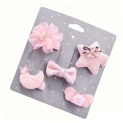 ADIASEN 15pcs Handmade Baby Hair Clips Set (photo 4)