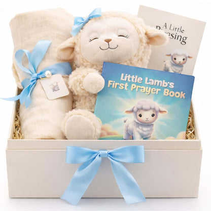 Highmark Collective Baptism Gifts for Boys - Christening & Dedication 5-Piece Keepsake Set