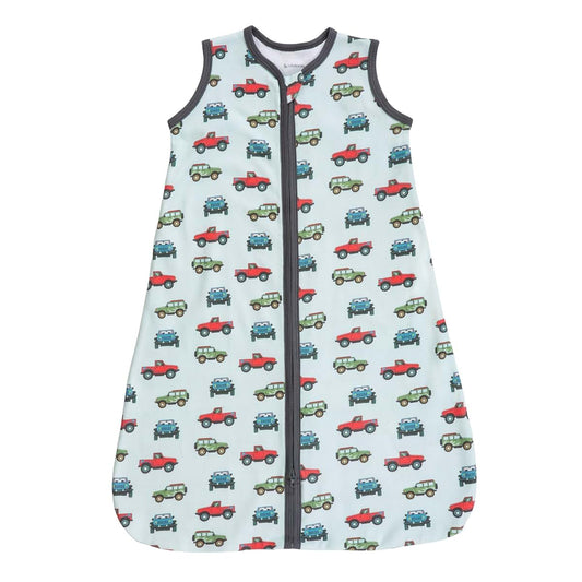 LollyBanks Baby Sleep Sack Organic Cotton 2-Way Zipper 0.5 TOG