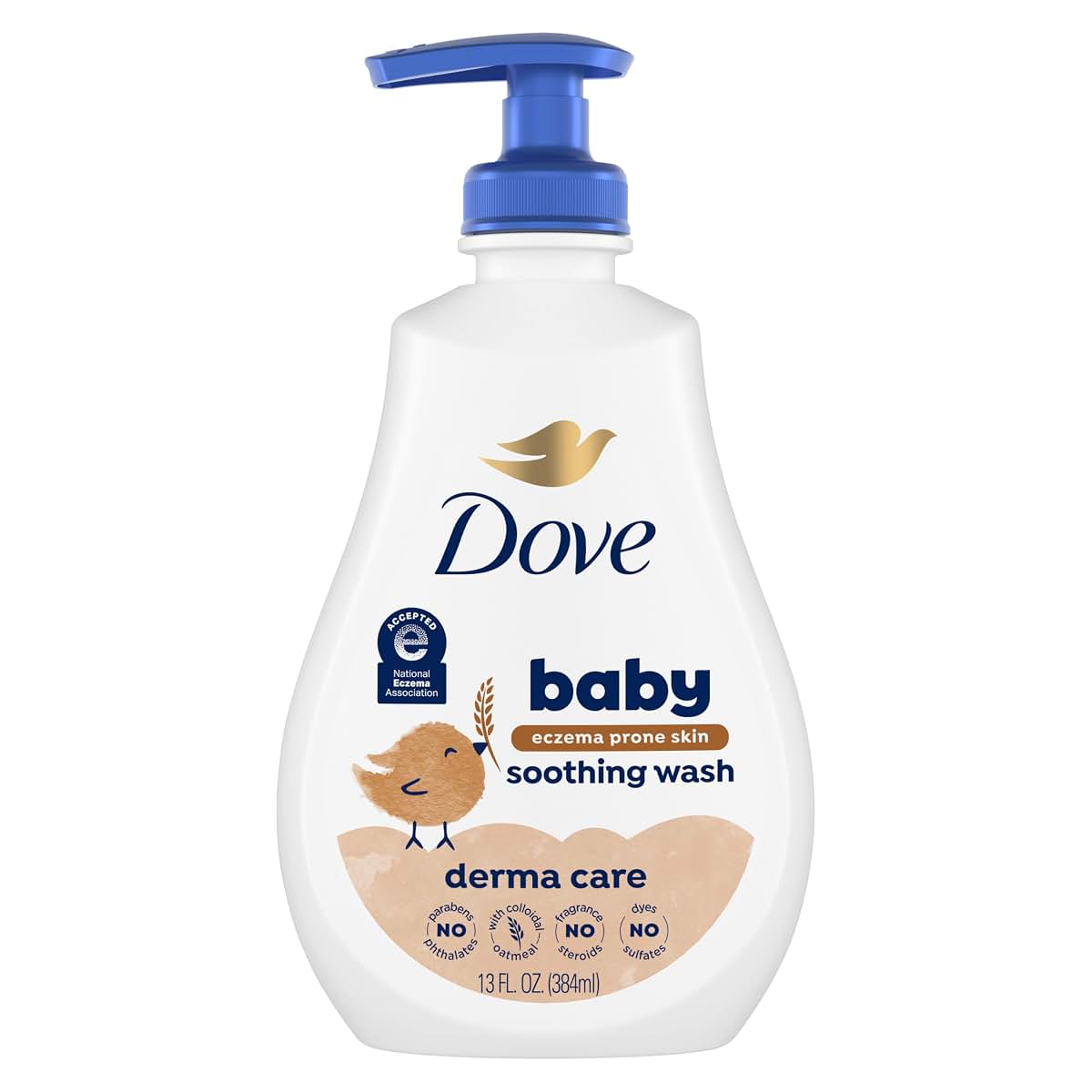 Baby Dove Derma Care Soothing Wash 13 oz with Colloidal Oatmeal