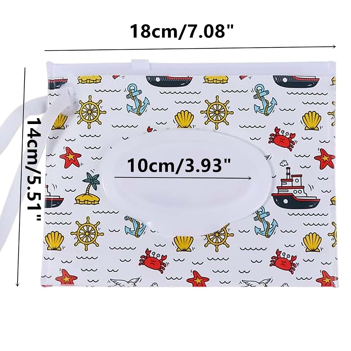 BabyOneStop Travel Wipes Case - Reusable Wet Wipe Dispenser