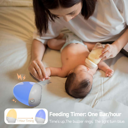 ZUZUKID Night Light for Kids with Touch Control and Timer