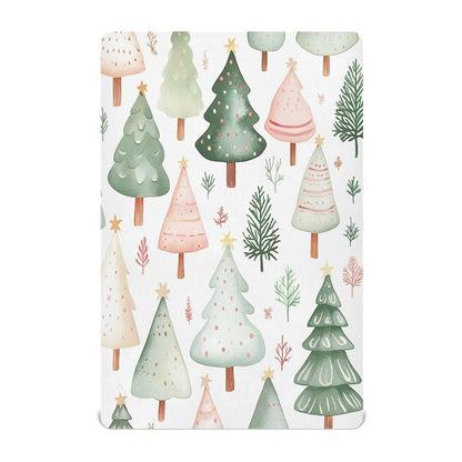 Fugidog Christmas Trees Crib Sheets for Standard Crib and Toddler Mattresses