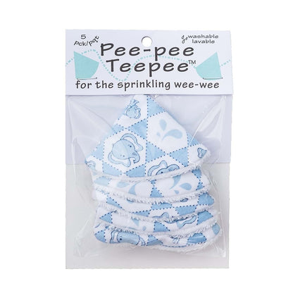 Beba Bean Washable Cotton Pee-Pee Teepees That Shield Baby Boys Pee During Diaper Changes. Makes a Great add-on Gift (photo 2)
