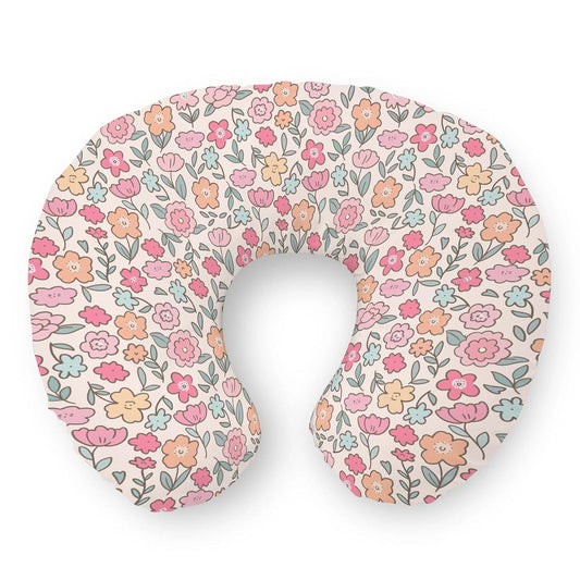 Selgkds Cute Little Floral Nursing Pillow Cover Pastel Wildflowers