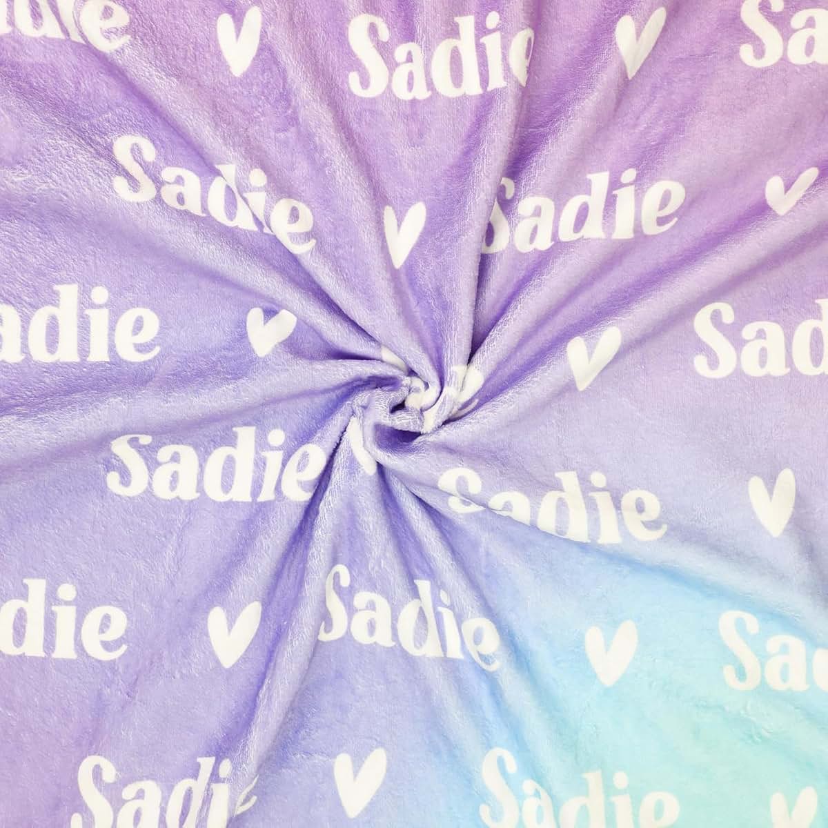 OFCCUSTOM Customized Name Blankets Personalized Baby Blankets for Infant Toddler, Baby Kids Gift Blanket for Birthday (photo 4)