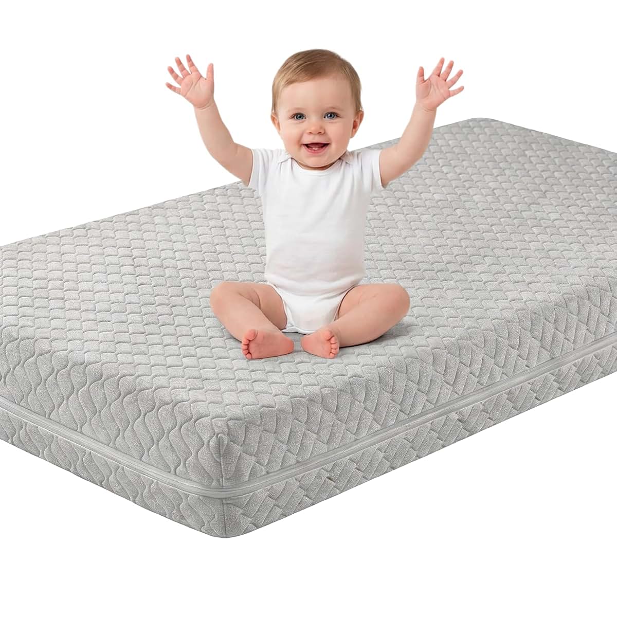 Schnauzer Home Dual Sided Memory Foam Crib Mattress