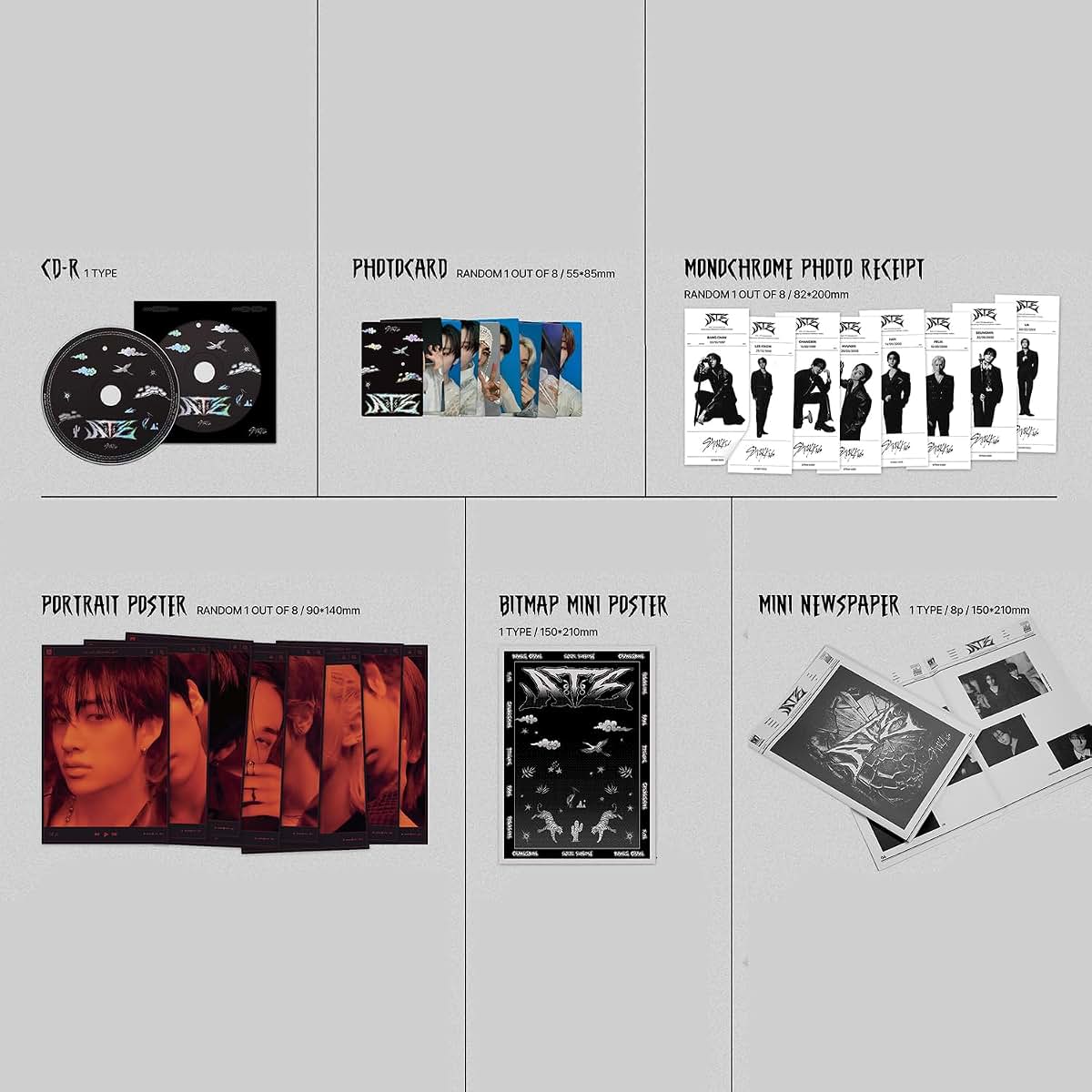JYP Ent. Stray Kids Ate Mini Album ATE Ver. With Photobook And Collectibles (photo 3)