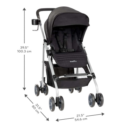 Evenflo Reversi Lightweight Reversible Stroller for Baby and Toddler