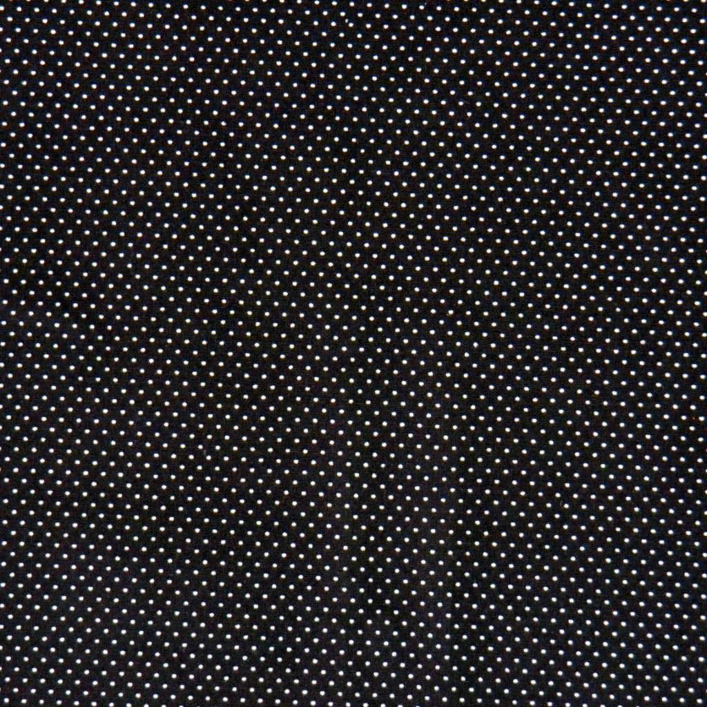 SheetWorld Fitted Pack N Play Playard Sheet 36x36, 100% Cotton Woven, Pindots Black, Made in USA