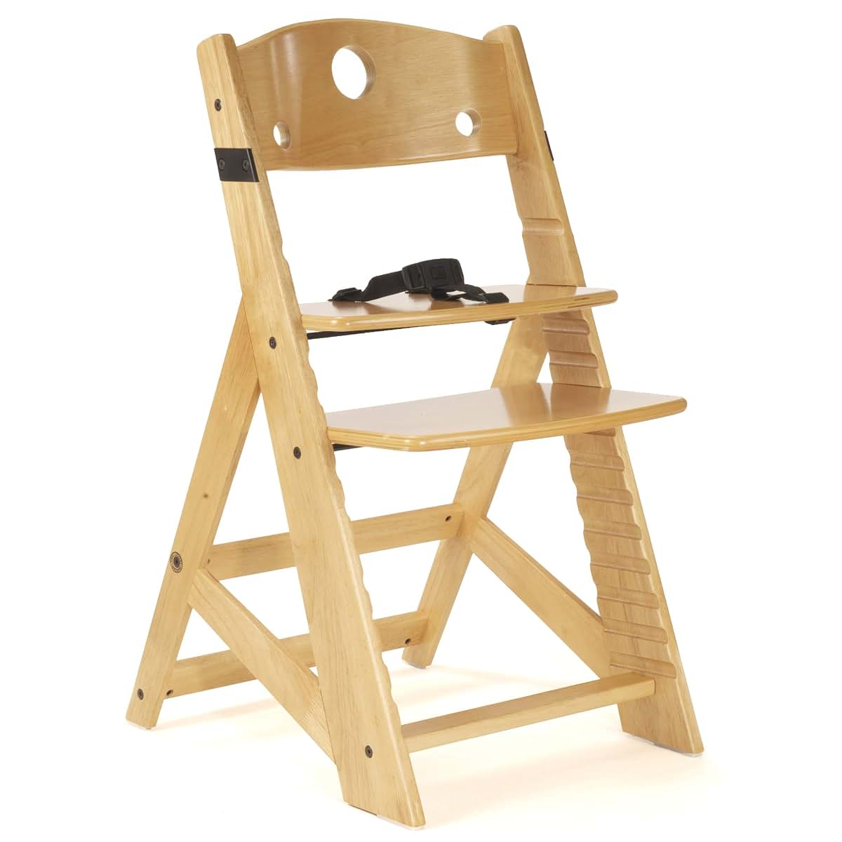 Keekaroo Height Right Adjustable Kids Chair in Natural Wood