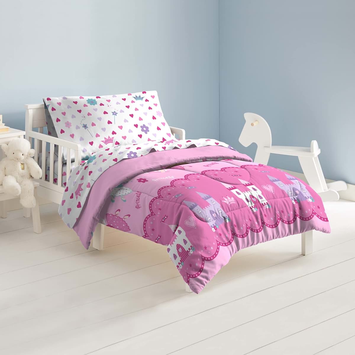 Baby Pillow Case, Soft Cover for Nursery Sleep Setup