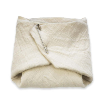 OsoCozy Organic Muslin Flat Cloth Diapers Newborn 6-Pack 100% Organic Cotton