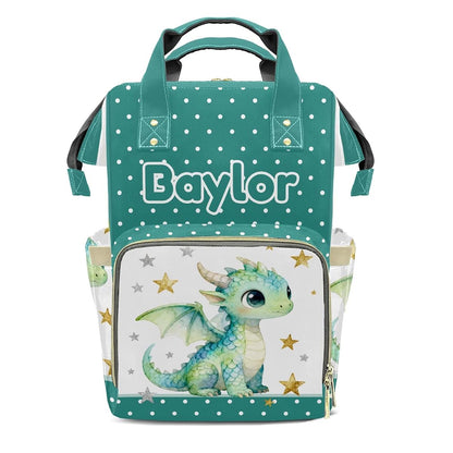 YallLocoMo Custom Diaper Bag Backpack With Insulated Bottle Pockets