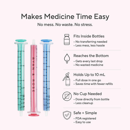 Ryan And Rose Cutie Dose Liquid Medicine Dispenser