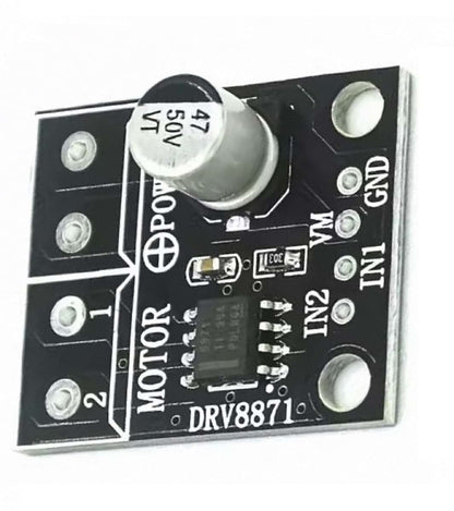 Tictocstore DRV8871 H-Bridge DC Motor Driver Module, 3-Piece Set