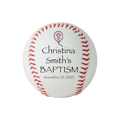 Personalized Sports Balls Personalized Baptism Baseball, Custom Baptism Baseball, Christening Keepsake