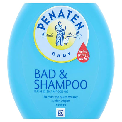Penaten Head To Toe Body Bath And Shampoo 13.53 Fl Oz