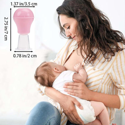 Silicone Nipple Corrector for Women: Suction Aid for Breastfeeding