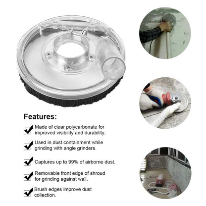 Chengusy Dust Shroud Kit For Angle Grinders