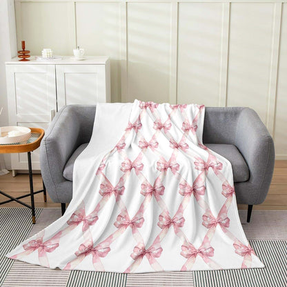 Manfei Flannel Fleece Throw Blanket for Kids & Home Decor