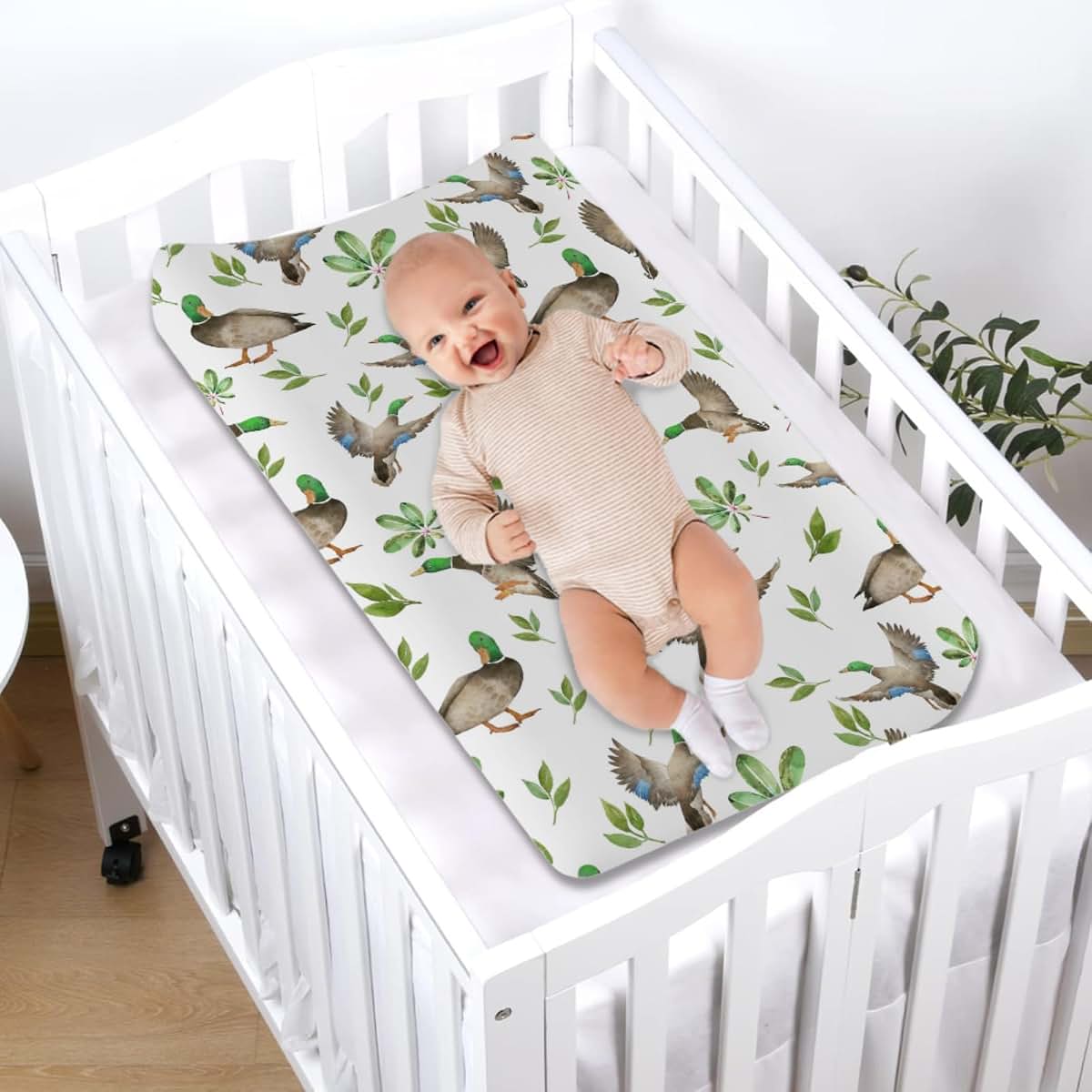 Kastlee Mallard Ducks Changing Pad Cover