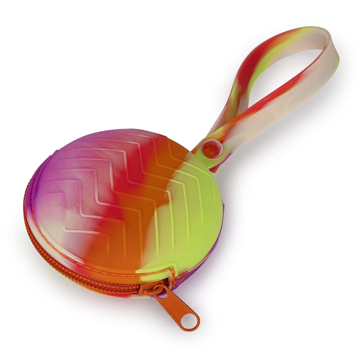 Ecovona Silicone Pacifier Holder Case - Rainbow