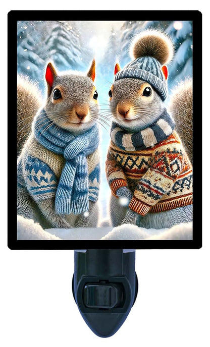 Night Light Designs Winter Whiskers Night Light With Rotating Plug