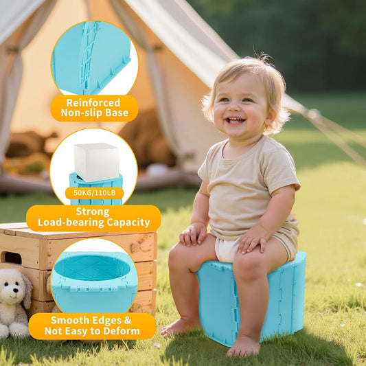 BabyOneStop Portable Foldable Toddler Potty Toilet for Travel