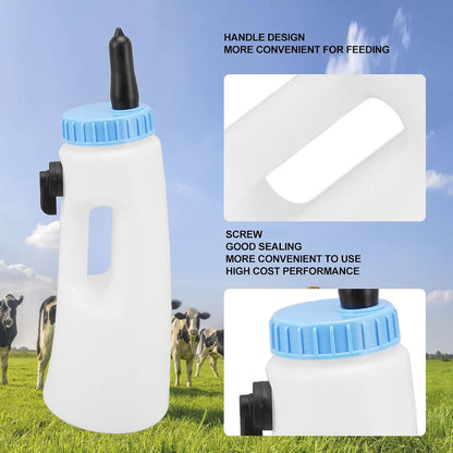 Qanyegn Vertical Calf Bottle for Feeding Lambs and Calves