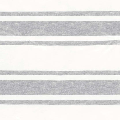 Lush Decor Baby Farmhouse Stripe Soft Sherpa Baby Blanket, 30" W x 40" L, Gray - Plush Striped Reversible Fleece (photo 3)