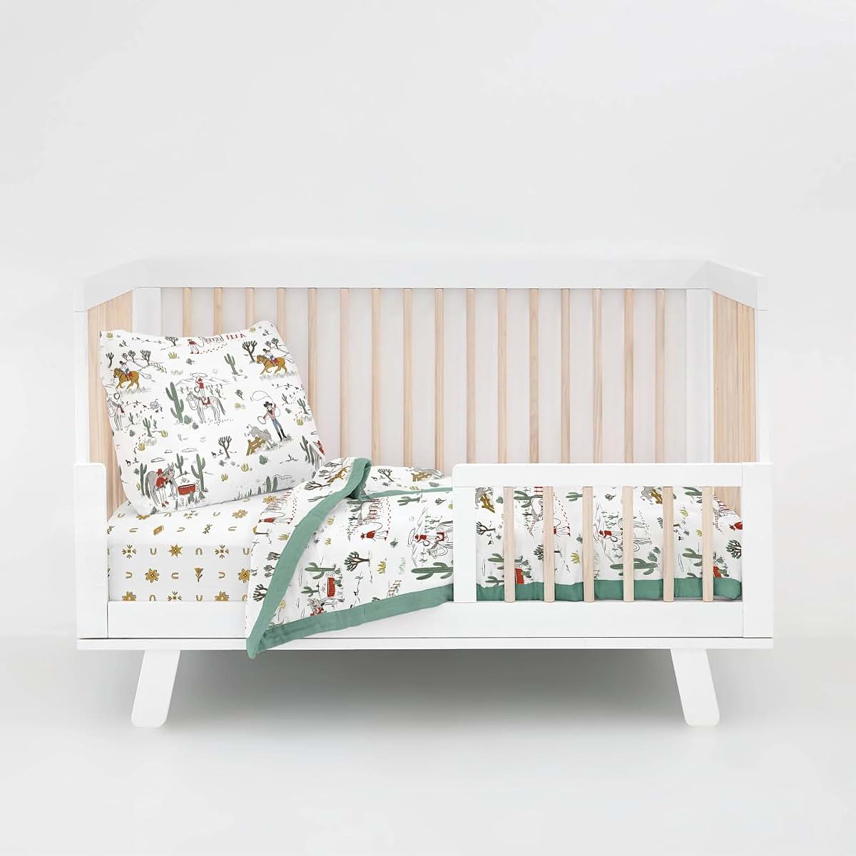 Little Unicorn Cow Poke Toddler Bedding Set