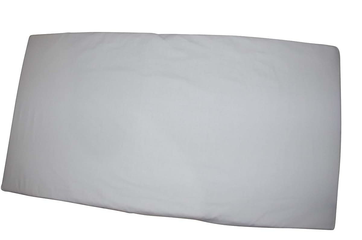 ElanBambino Fitted Travel Crib Sheet, 23 x 44 Inch, White Cotton