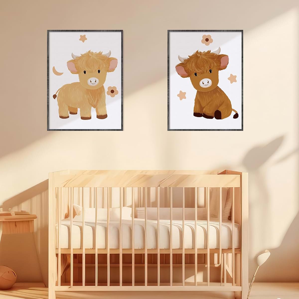 Baby Nursery Wall Art Decoration for Playroom and Bedroom