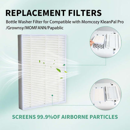 Flfevvec Bottle Washer Bottom Tray for MomCozy KleanPal Pro Grownsy MomFann Papablic (photo 4)