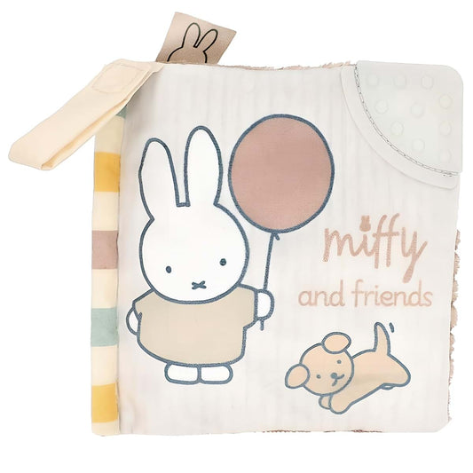 Kids Preferred Miffy Baby Crinkle Soft Book, Teether Activity Toy