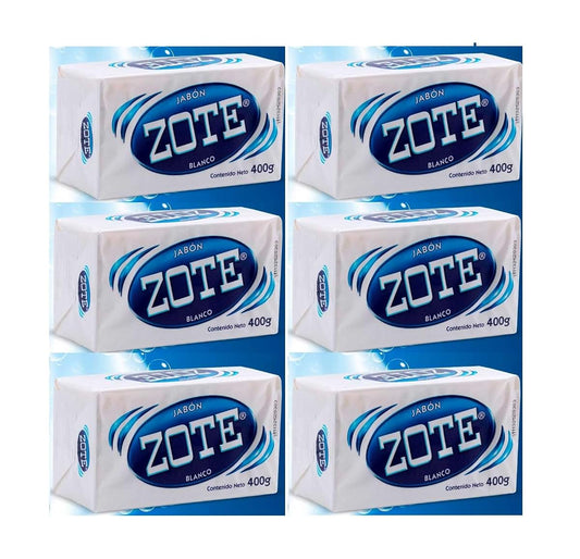 Tooludic Zote White Bar Soap Pack of 6